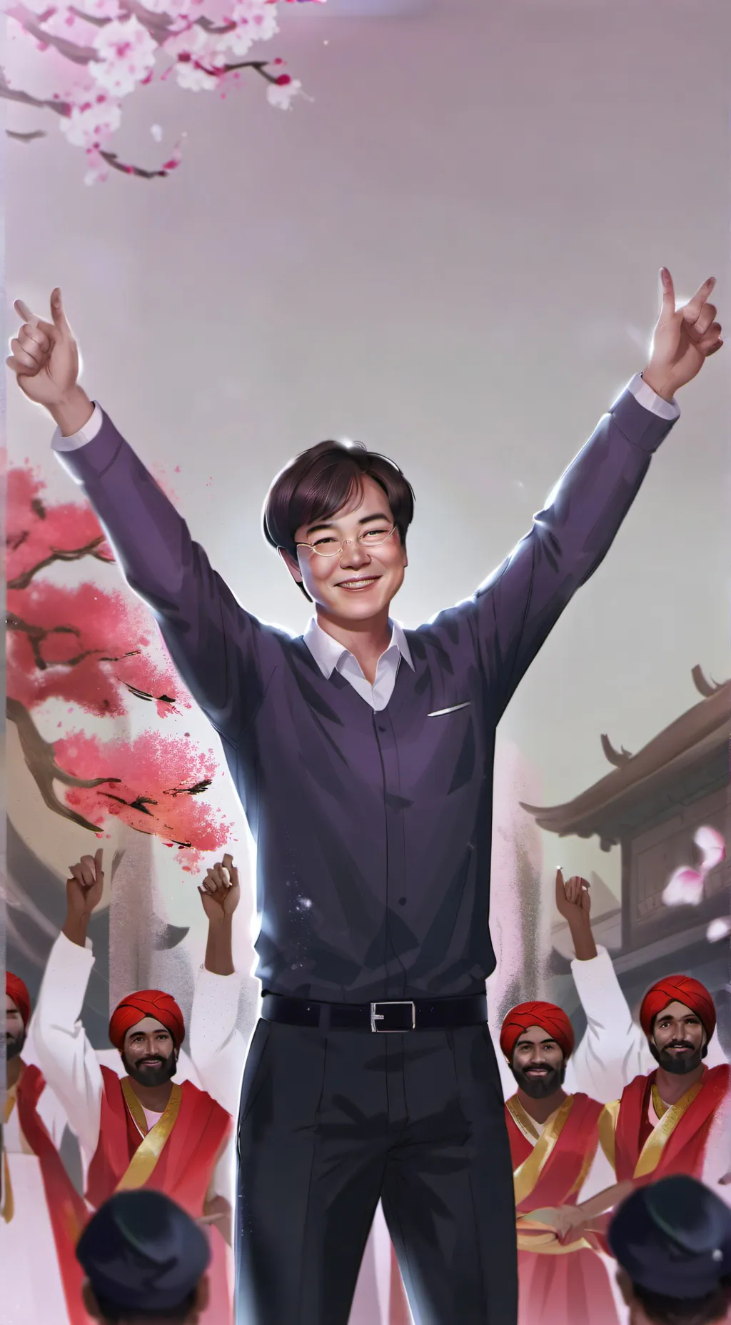 ai character: korean player 390 background