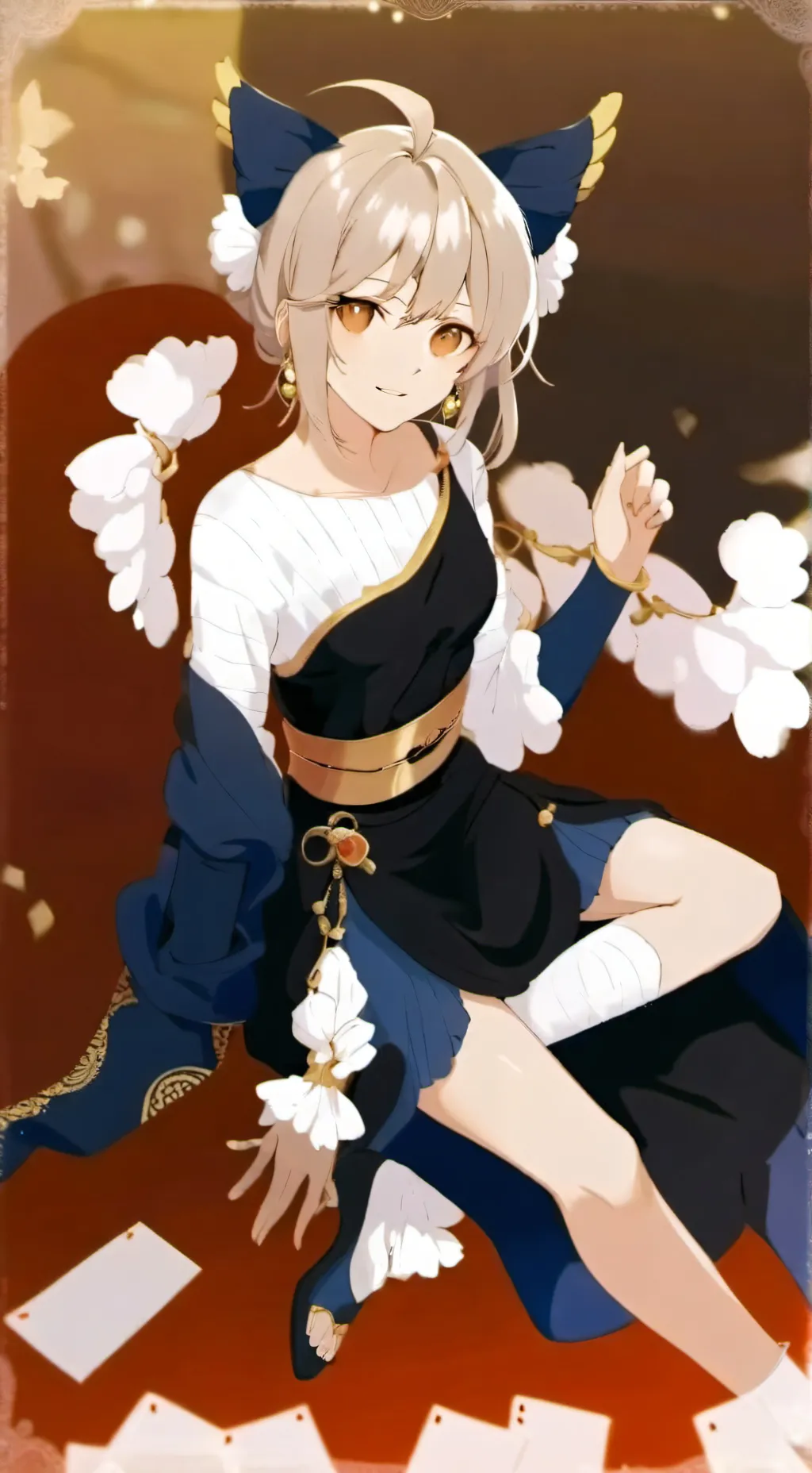 ai character: tu novia  background