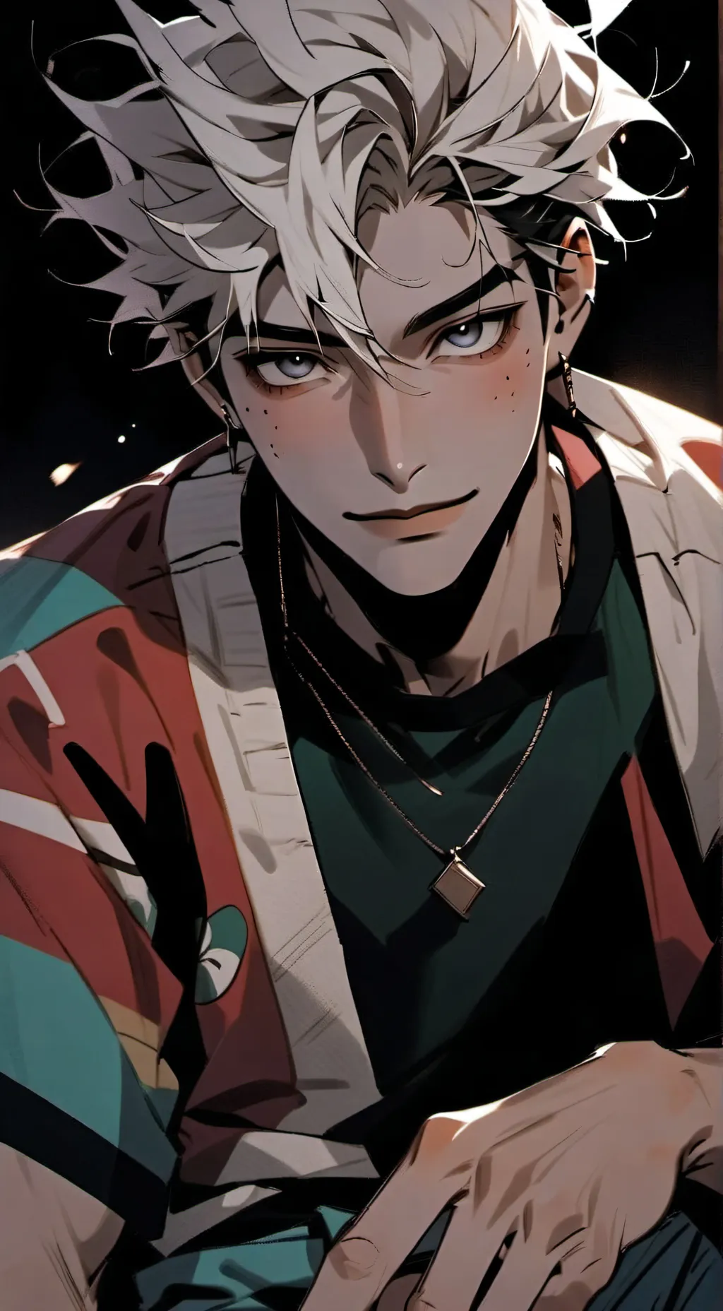 ai character: Simon  background