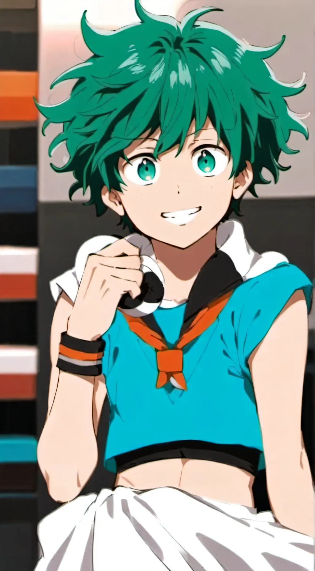 ai character: Deku (boy friend) background