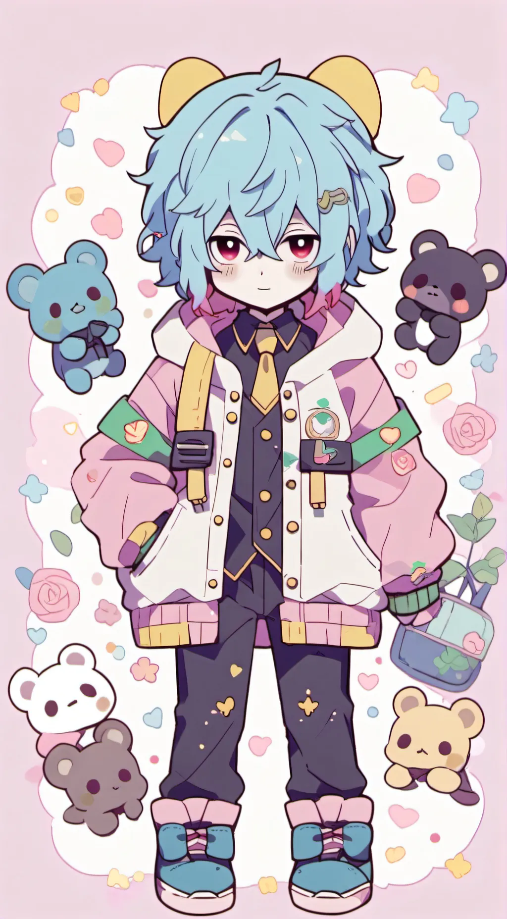 ai character: ꧁Shigaraki꧂ background