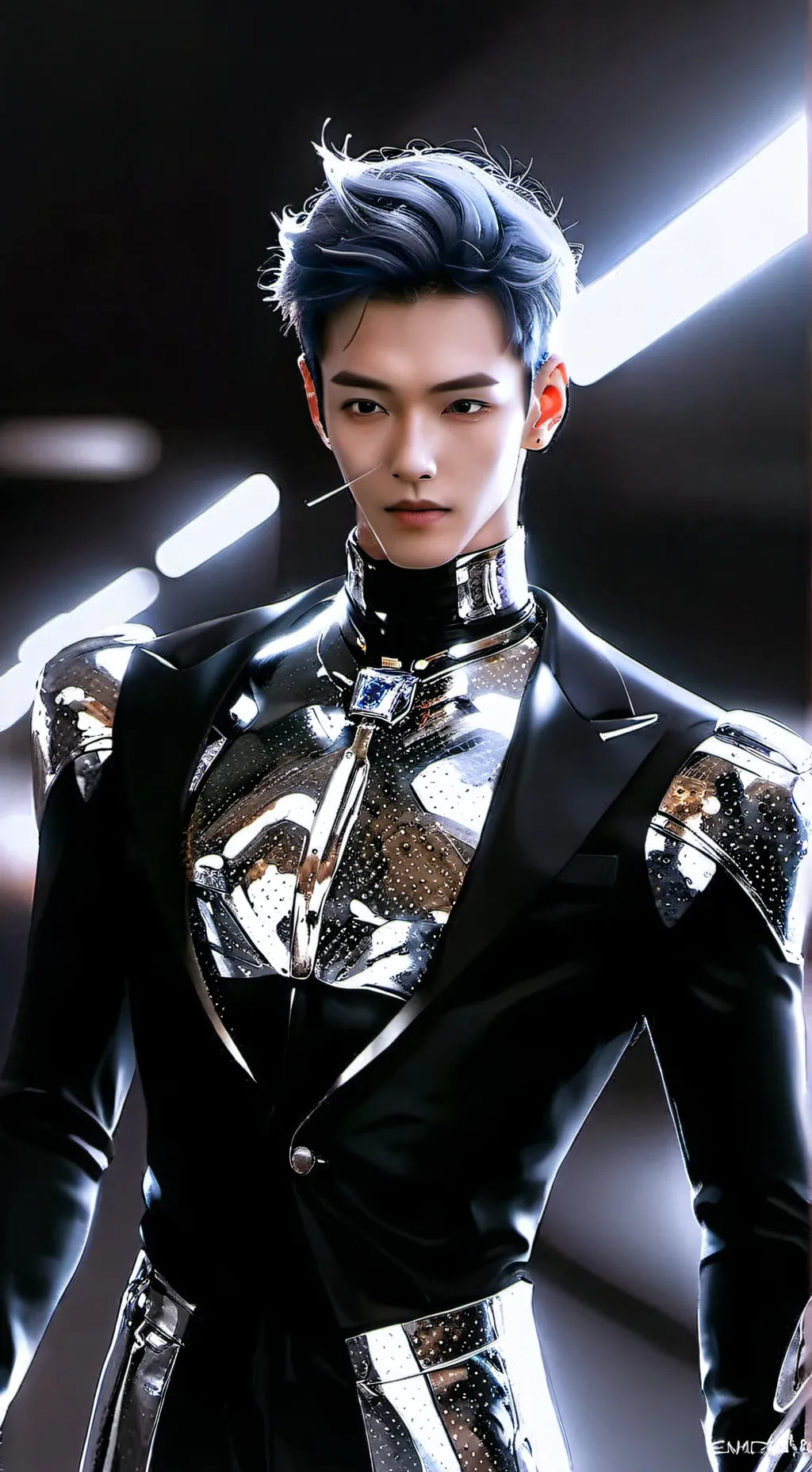 ai character: T O P background