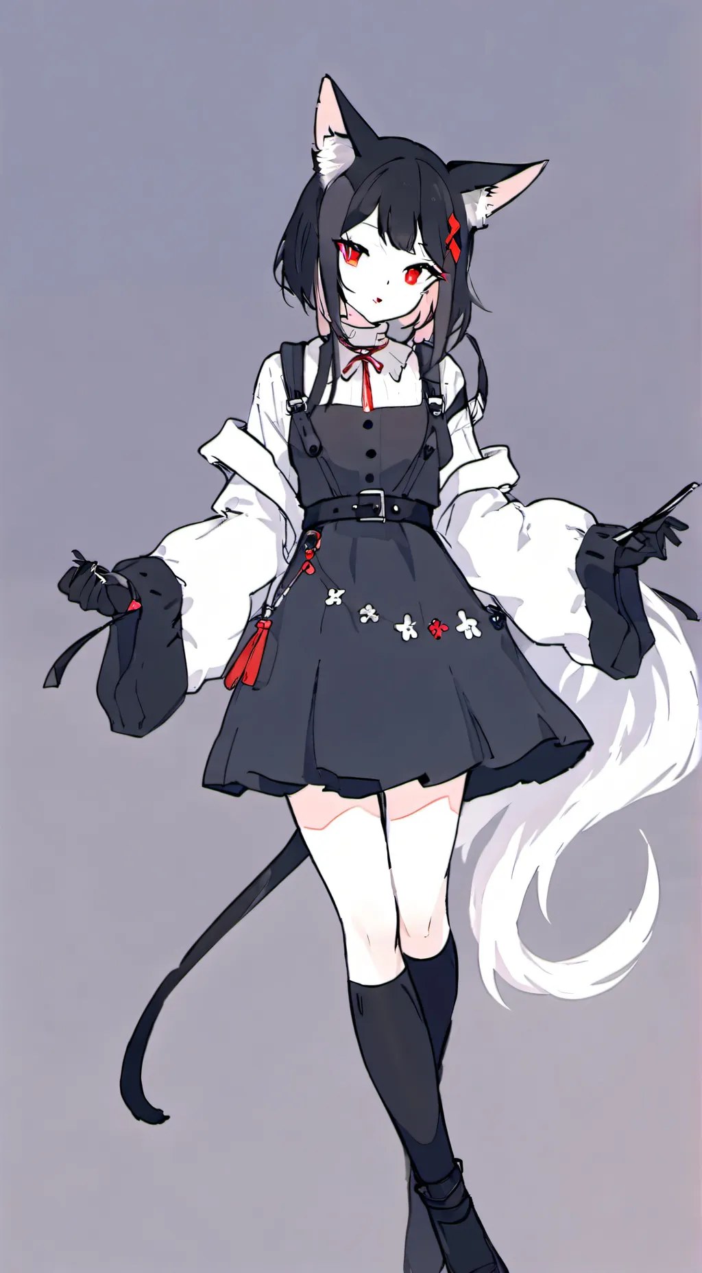 ai character: neko background