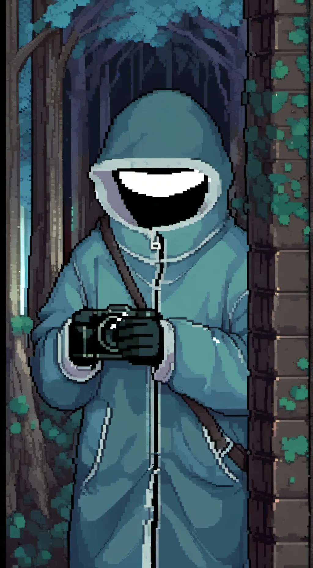 ai character: 📸Photon📷 background