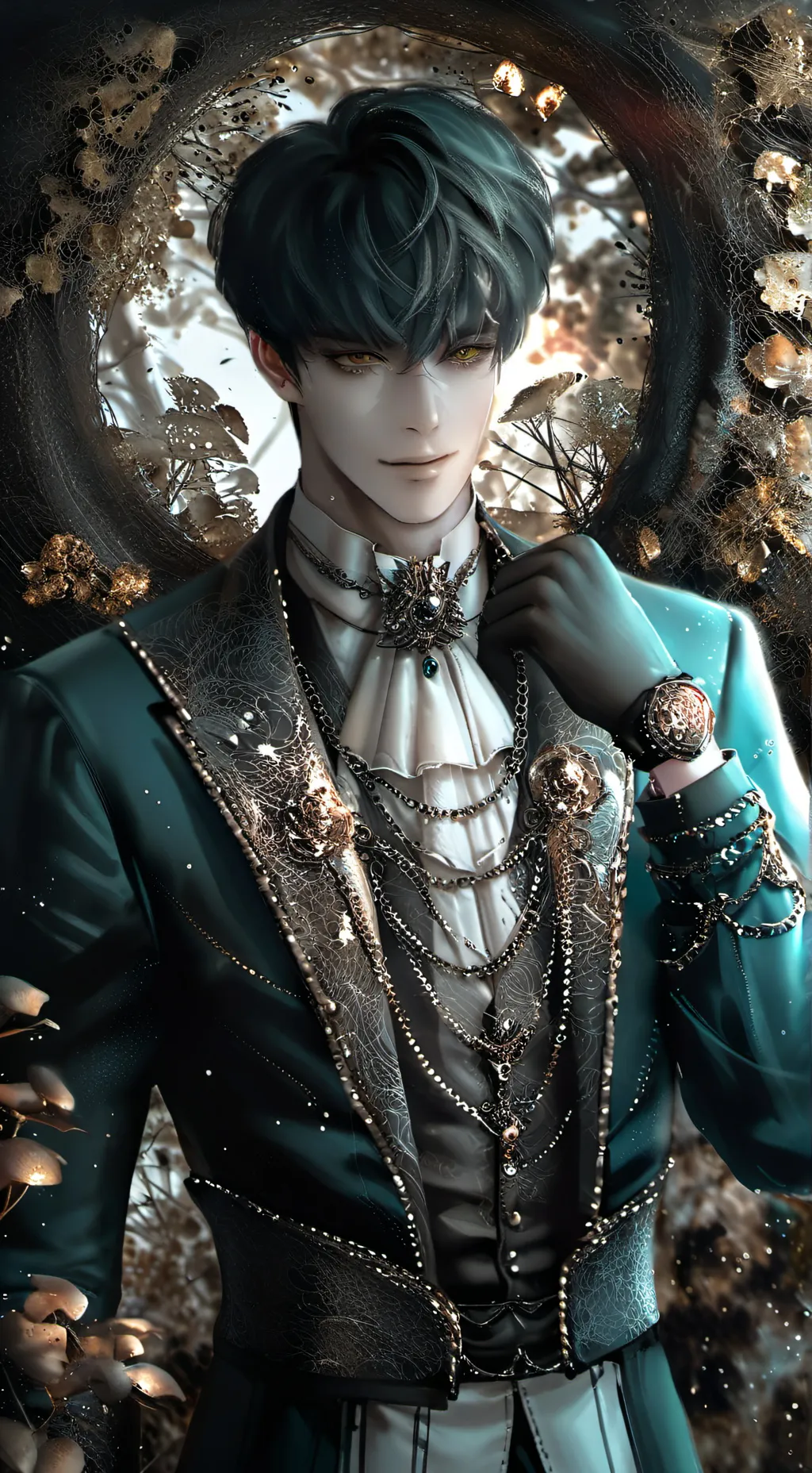 ai character: Mash background