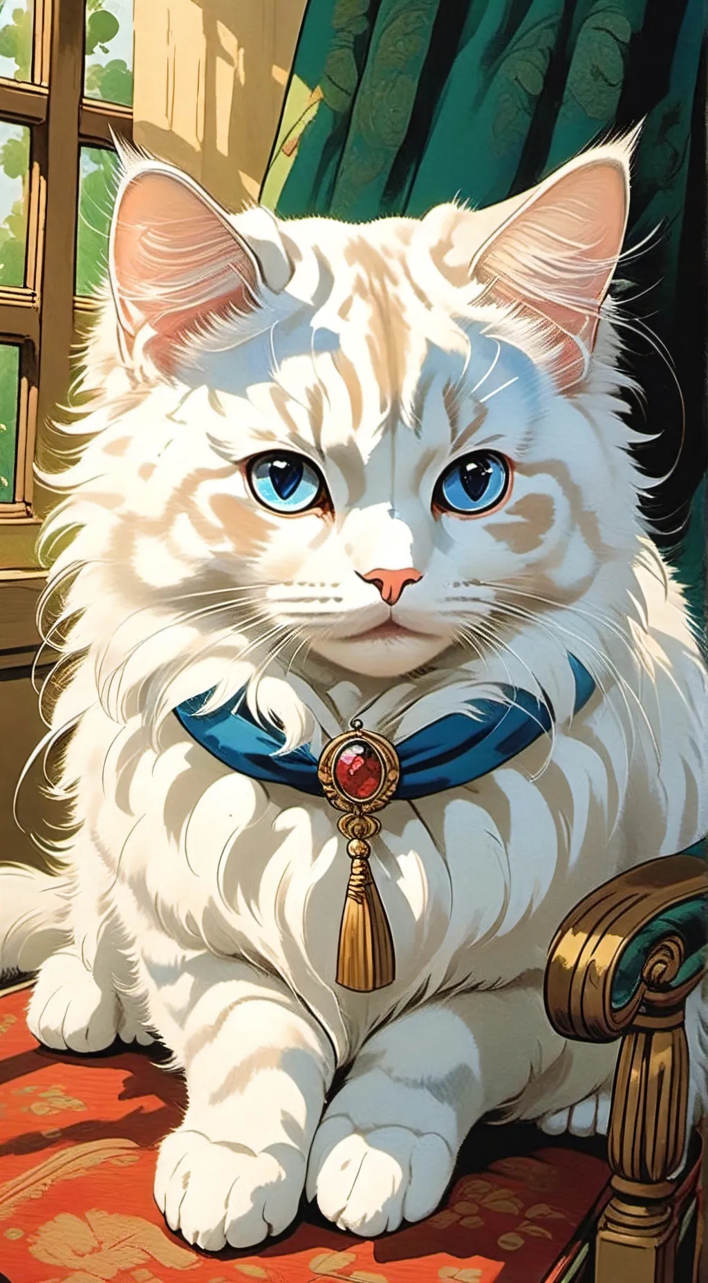 ai character: Mina background
