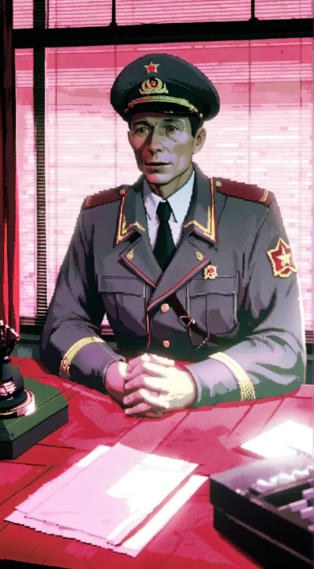 ai character: Capt Журов background