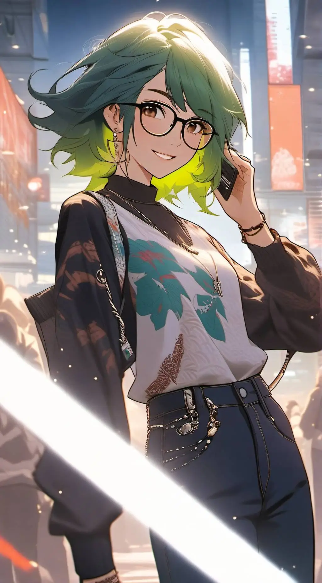 ai character: Clari Gamer background