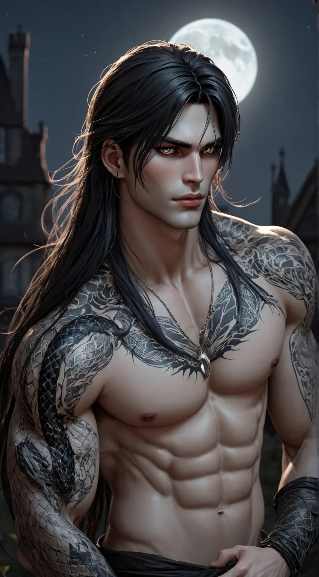 ai character: Nagi background