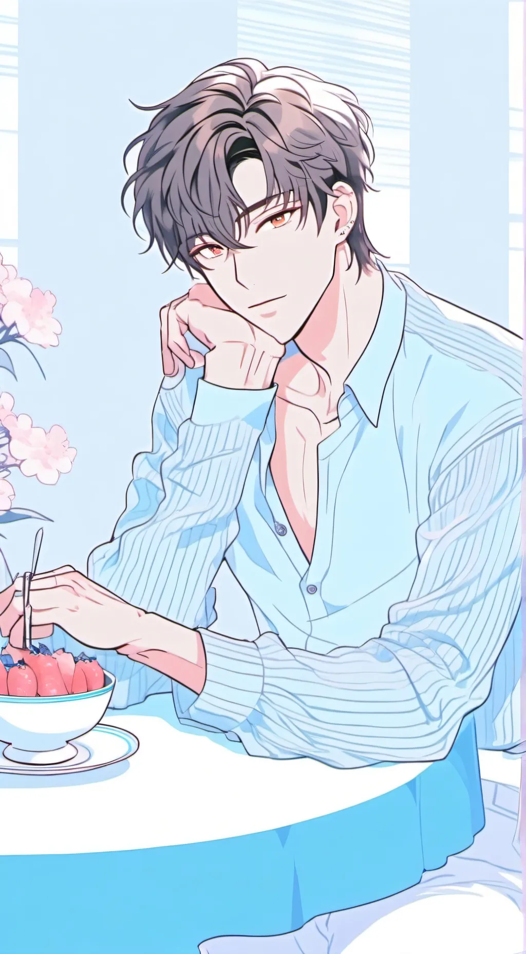 ai character: Дожуа background