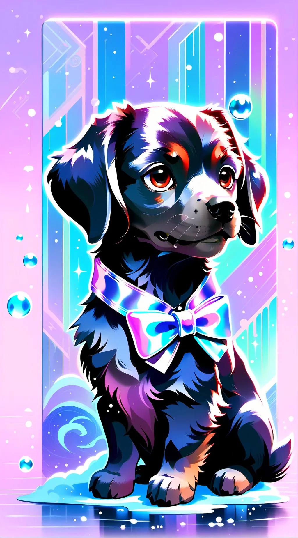 ai character: коал background