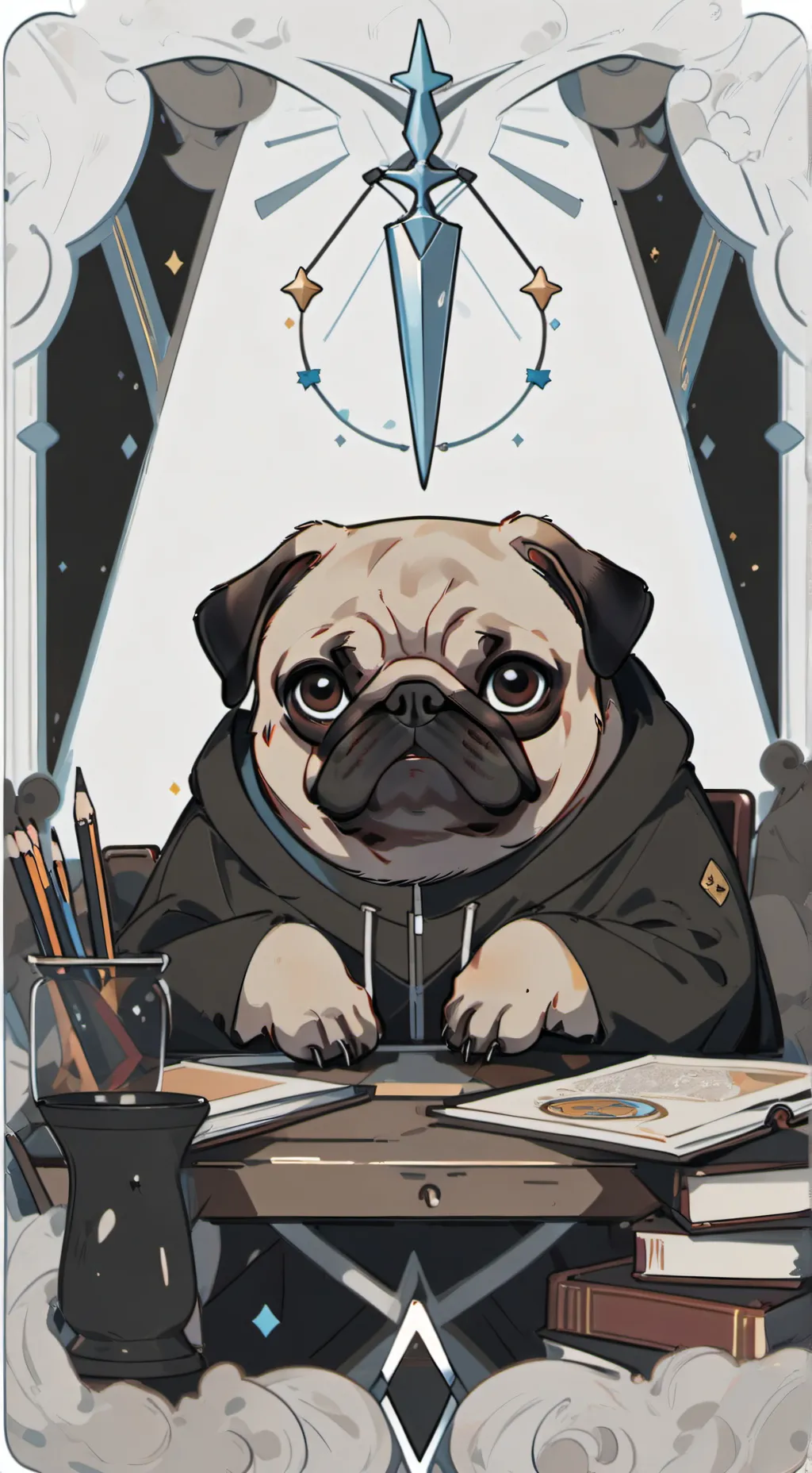 ai character: Dox background