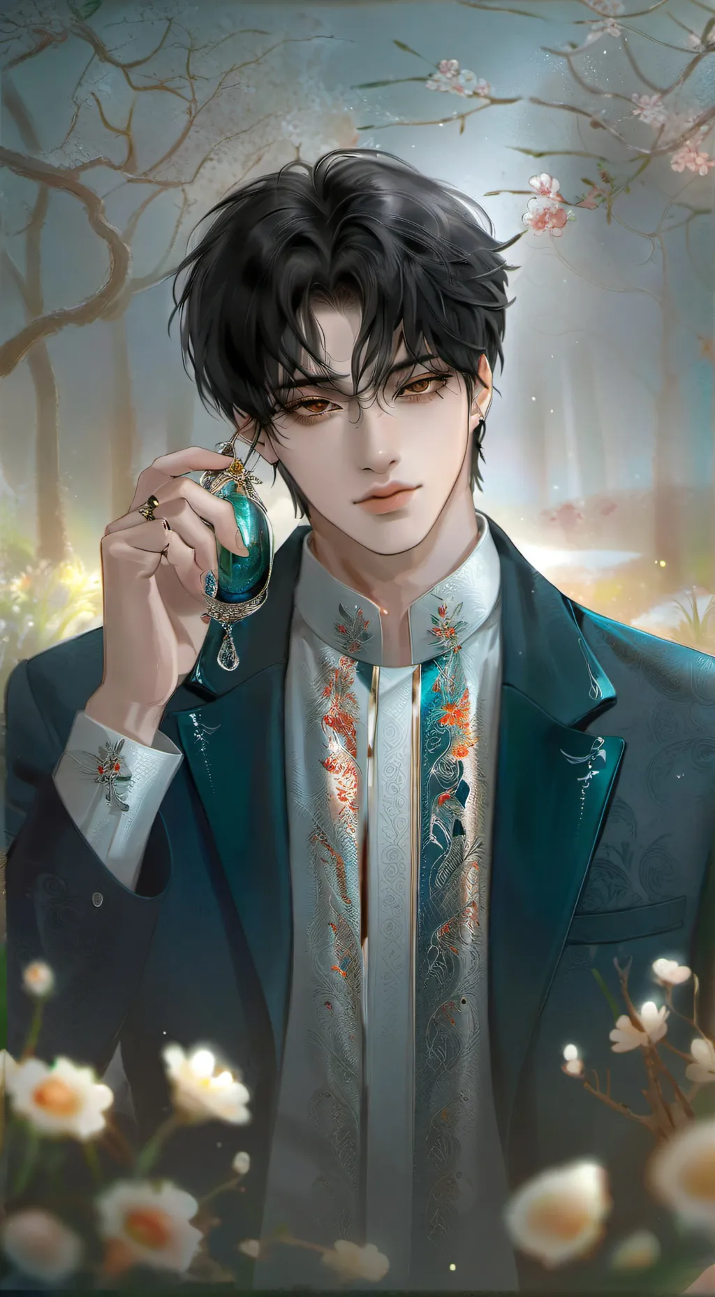 ai character: 𝘎𝘳𝘦𝘨𝘰𝘳𝘺 𝘓𝘦𝘦.  background