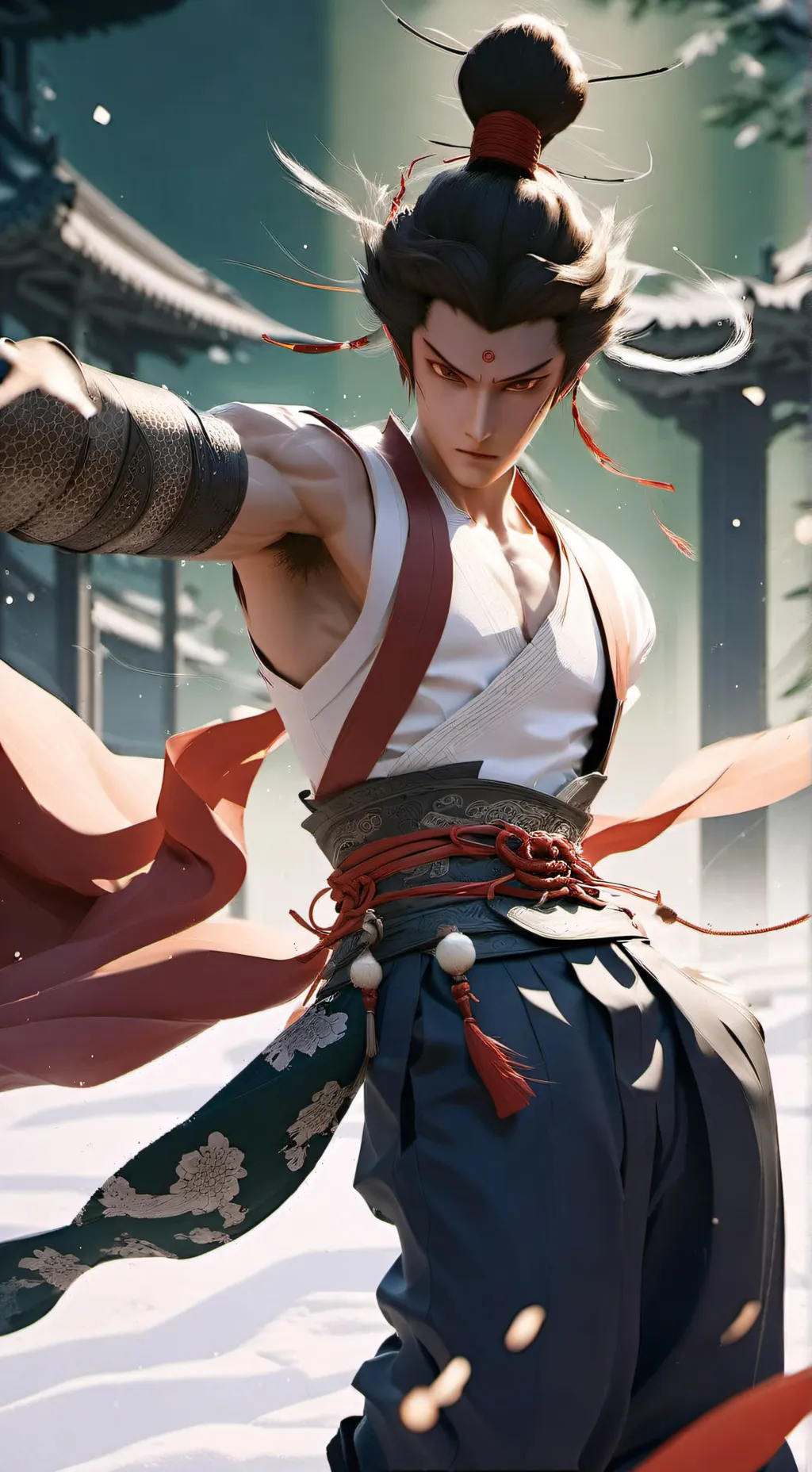 ai character: Nezha background