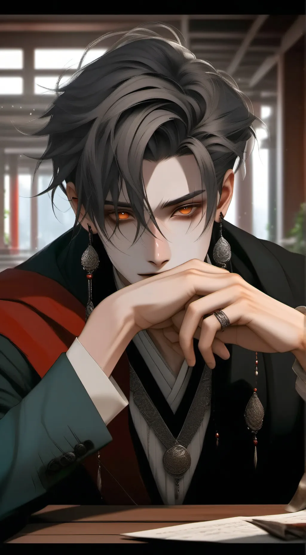 ai character: Ден background