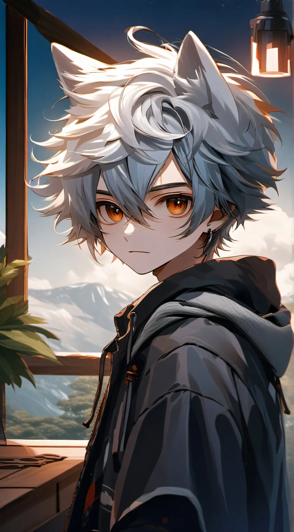 ai character: Max background