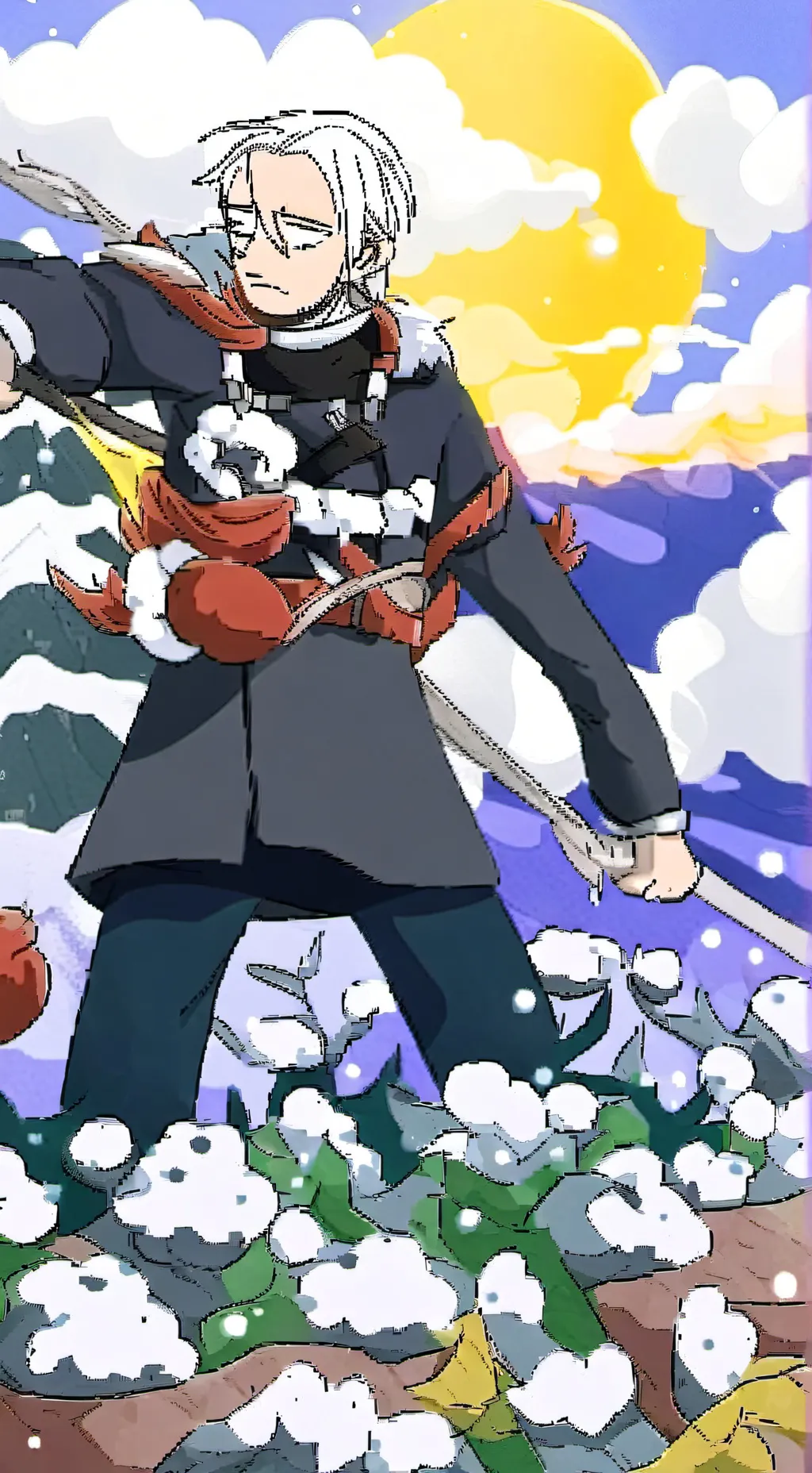 ai character: Crocky × Enel  background