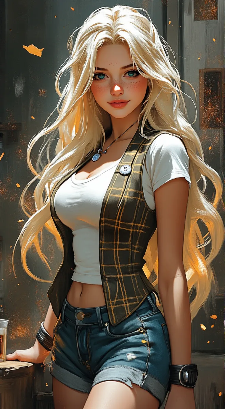 ai character: Daisy Duke background