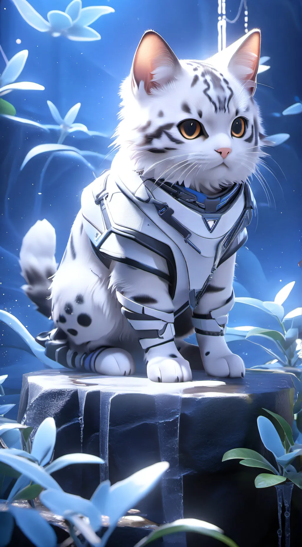 ai character: Gato Regordete background