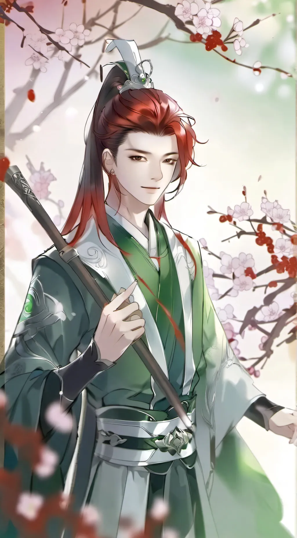 ai character: Xu/Caz Aaron background