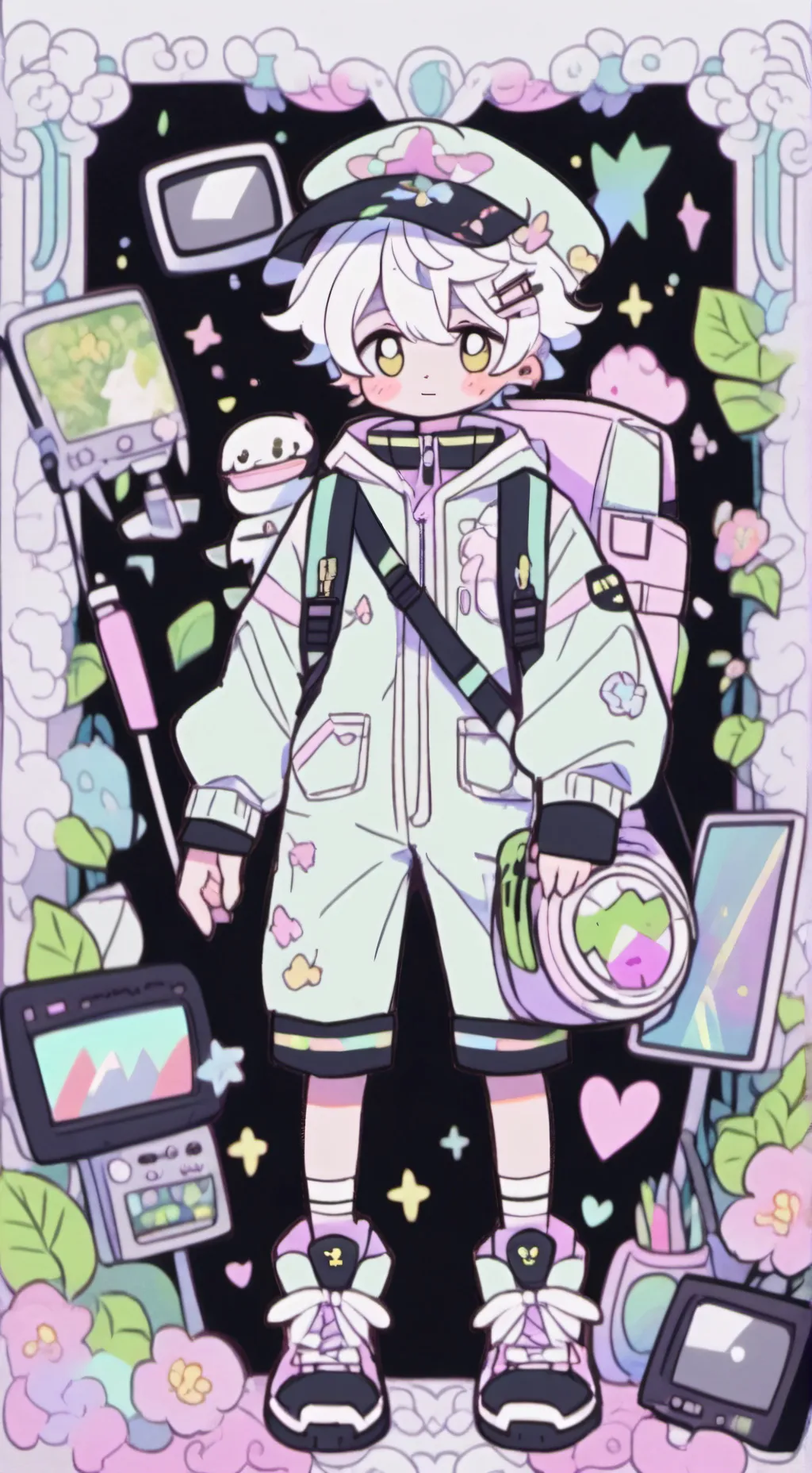 ai character: Titan School background