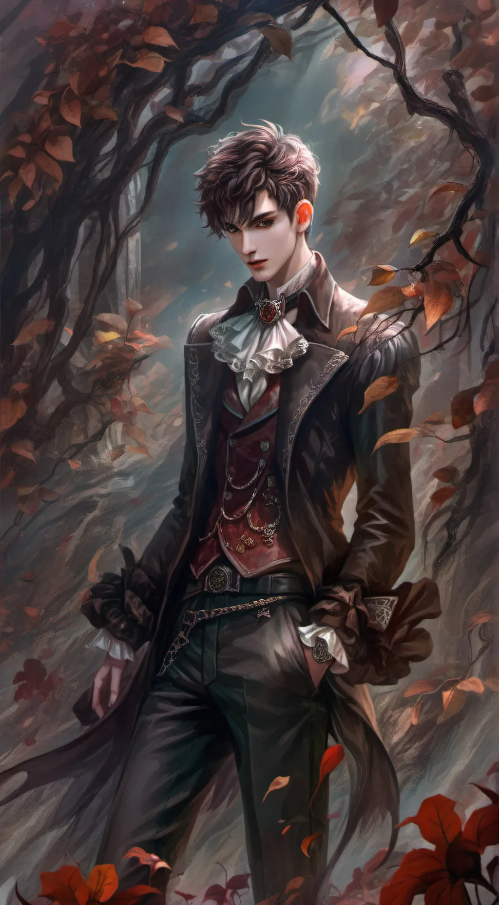 ai character: adrian background