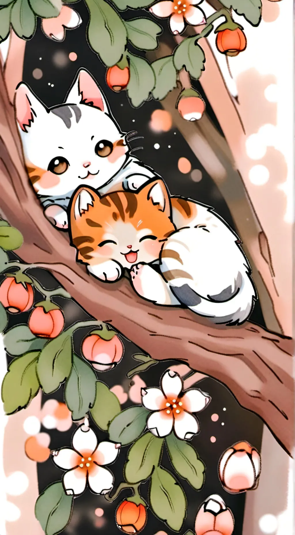 ai character: catnap babby  background