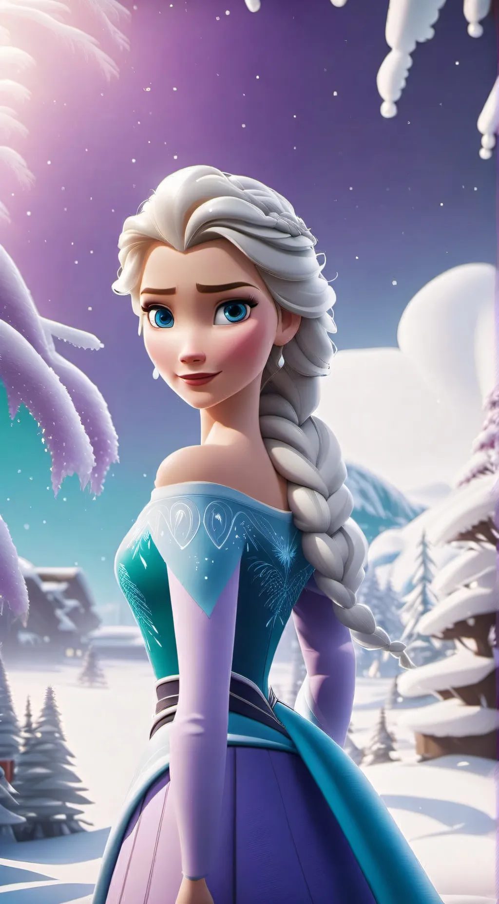 ai character: Elsa background