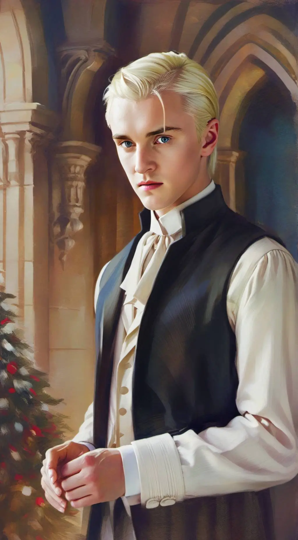 ai character: Draco Malfoy - AU background