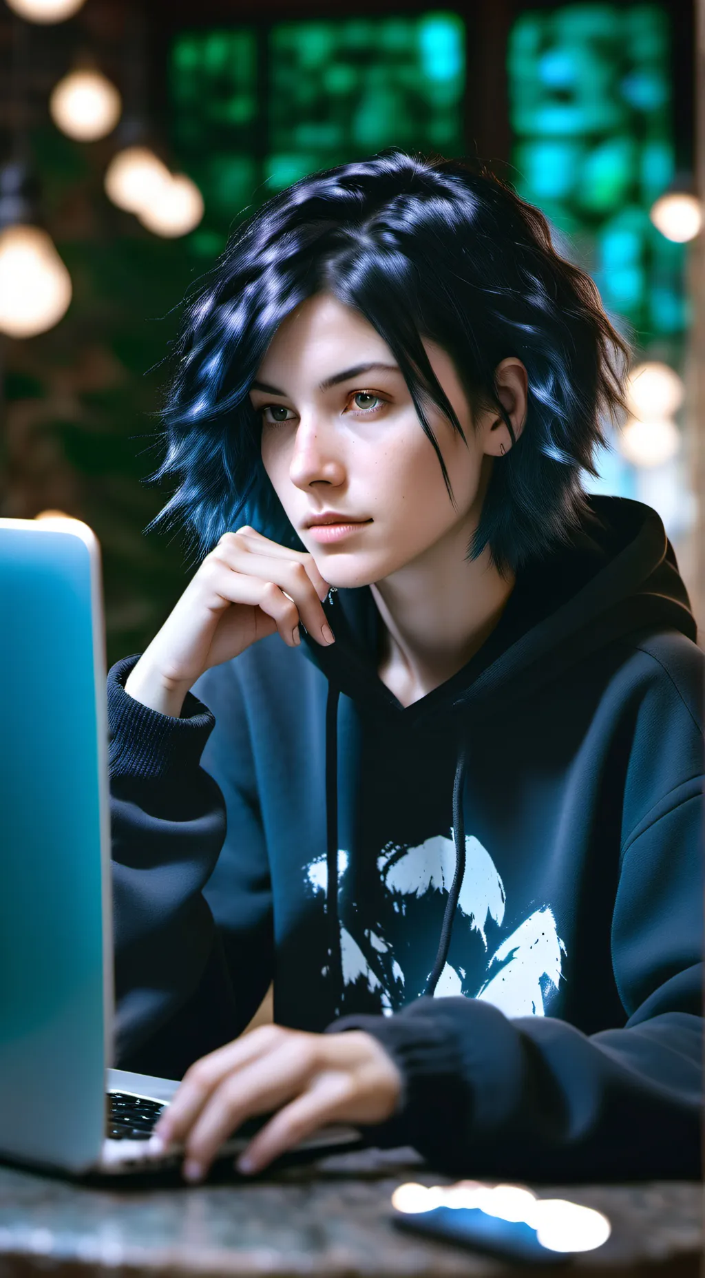 ai character: Grace background