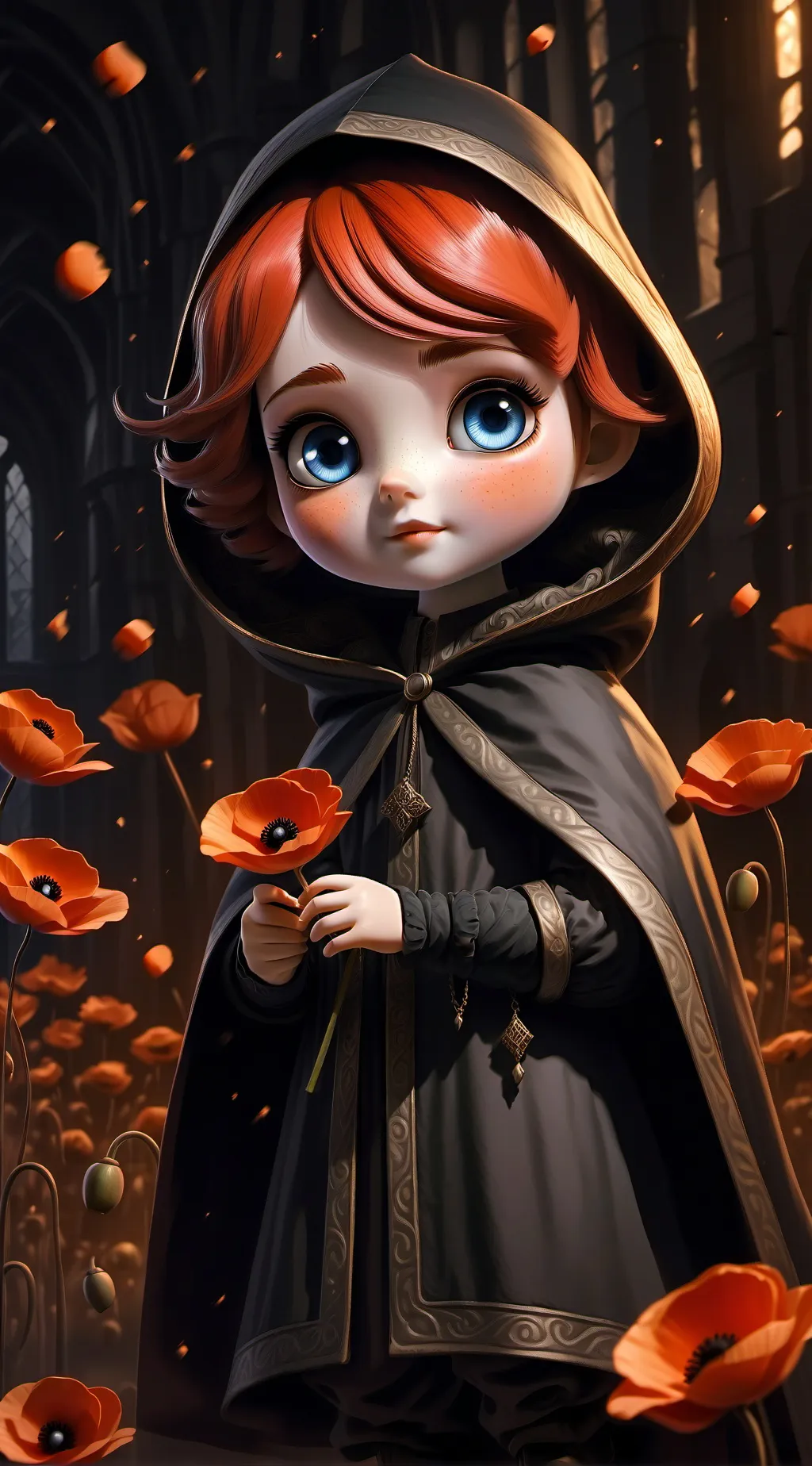 ai character: poppy  background