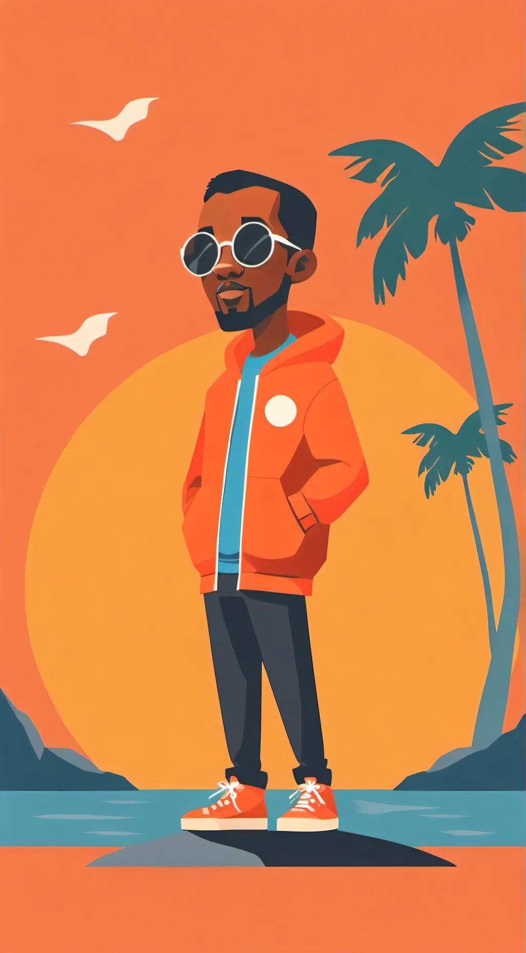 ai character: dandy's world trip background