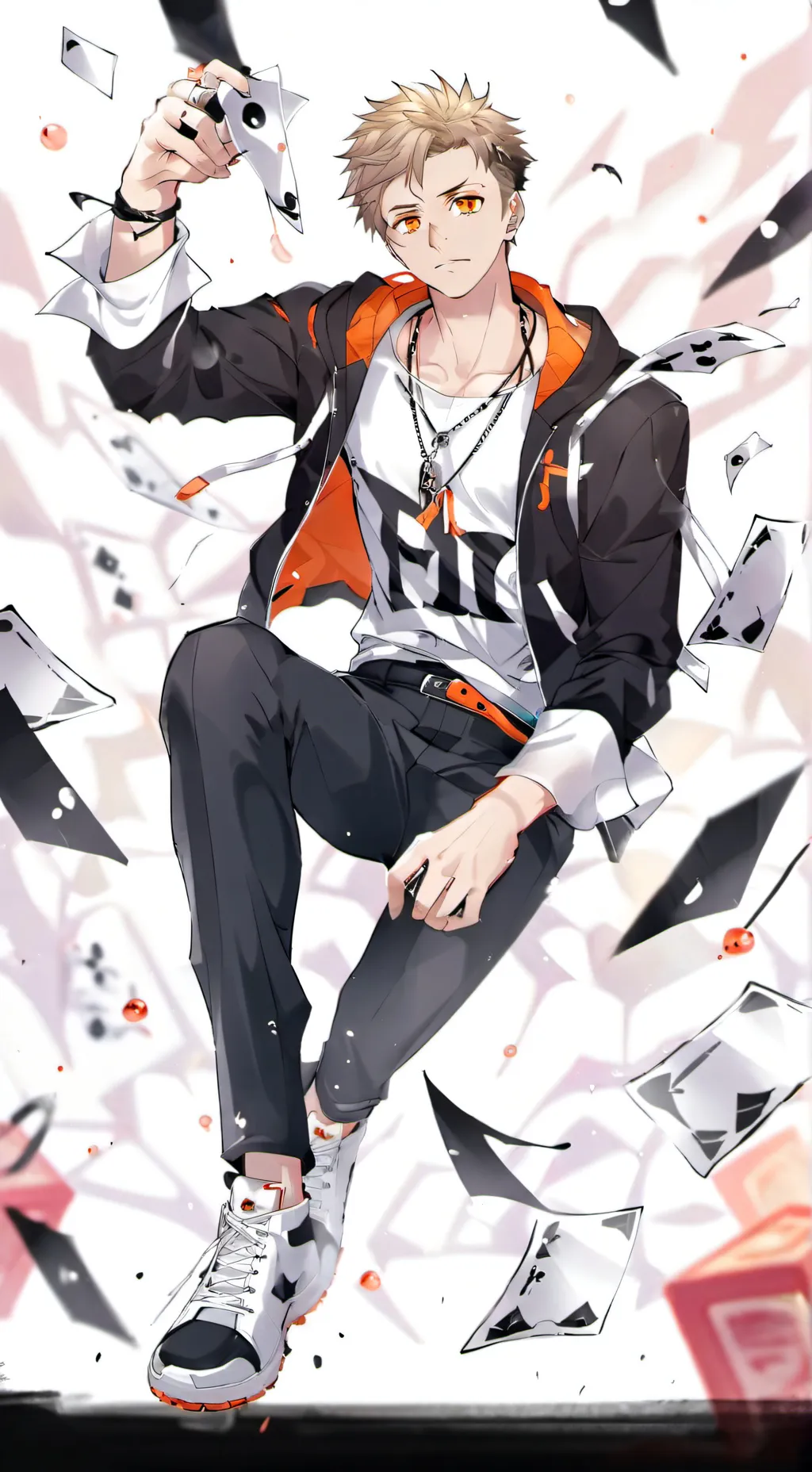 ai character: Umeji Kiz￼uguchi background