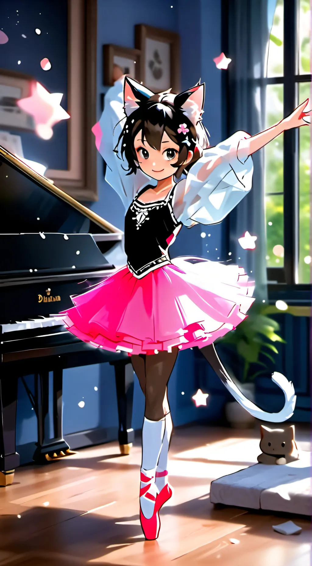 ai character: Kittyrina background