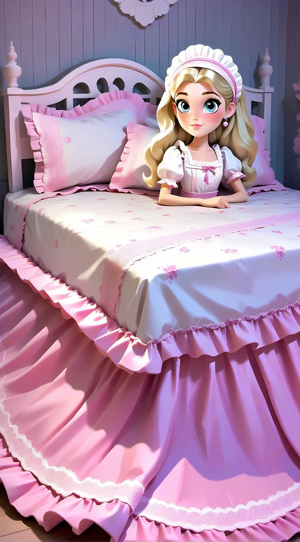 ai character: Darla Dimple background