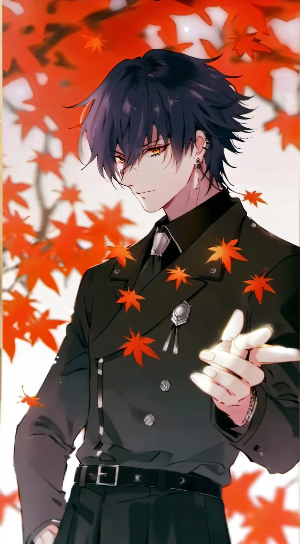 ai character: MEGUMI FUSHIGURO background