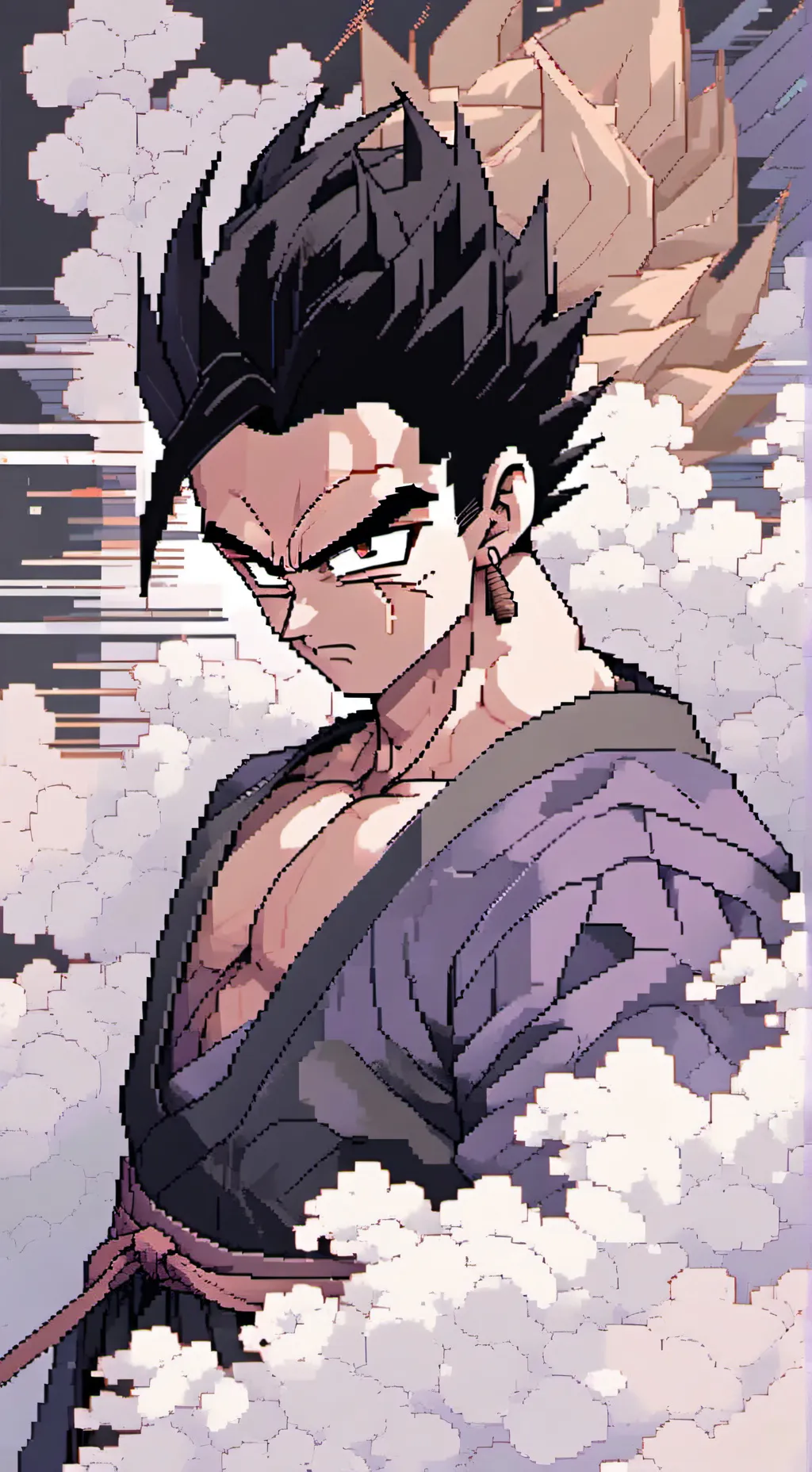 ai character: gohan(father Au) background