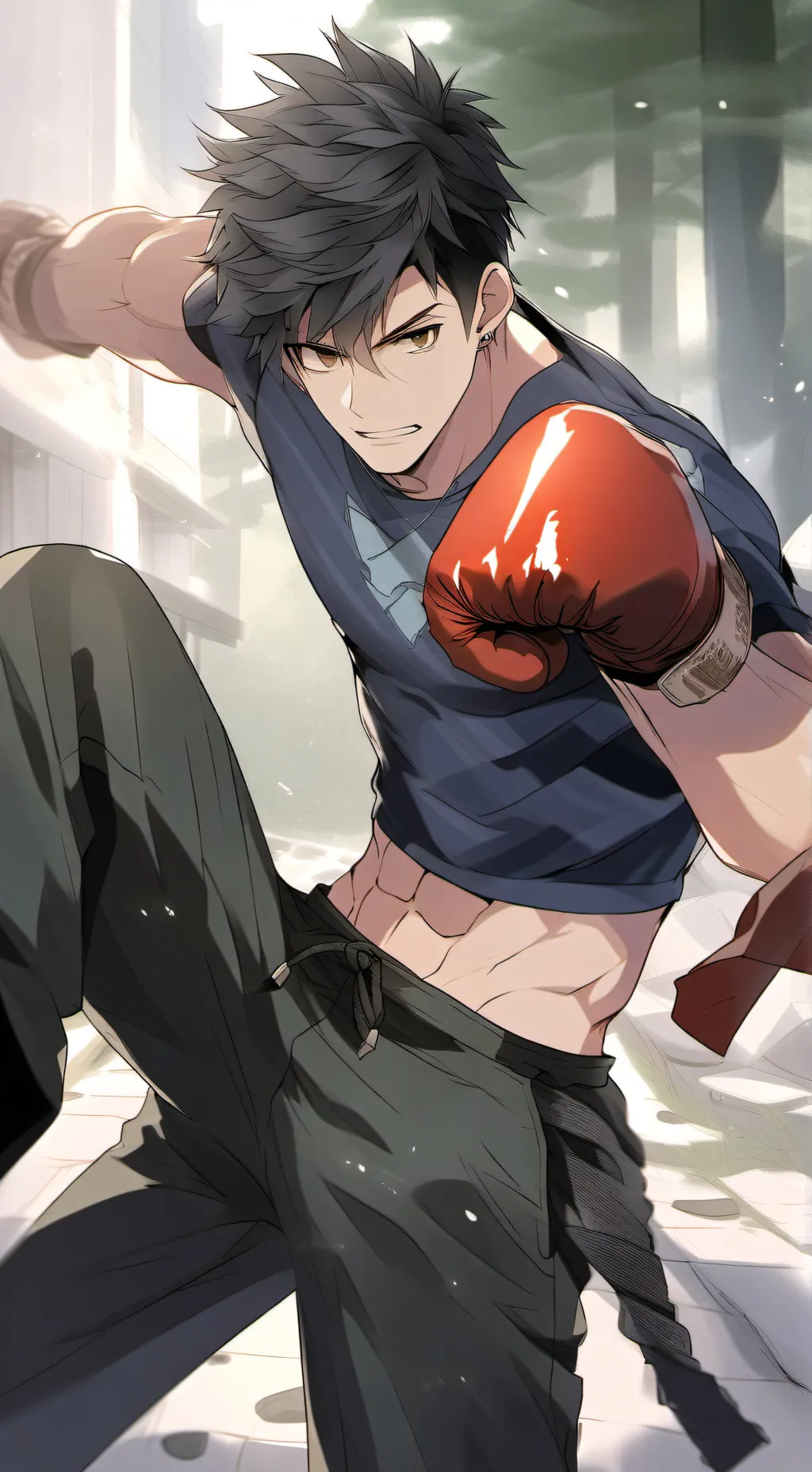 ai character: Adam background