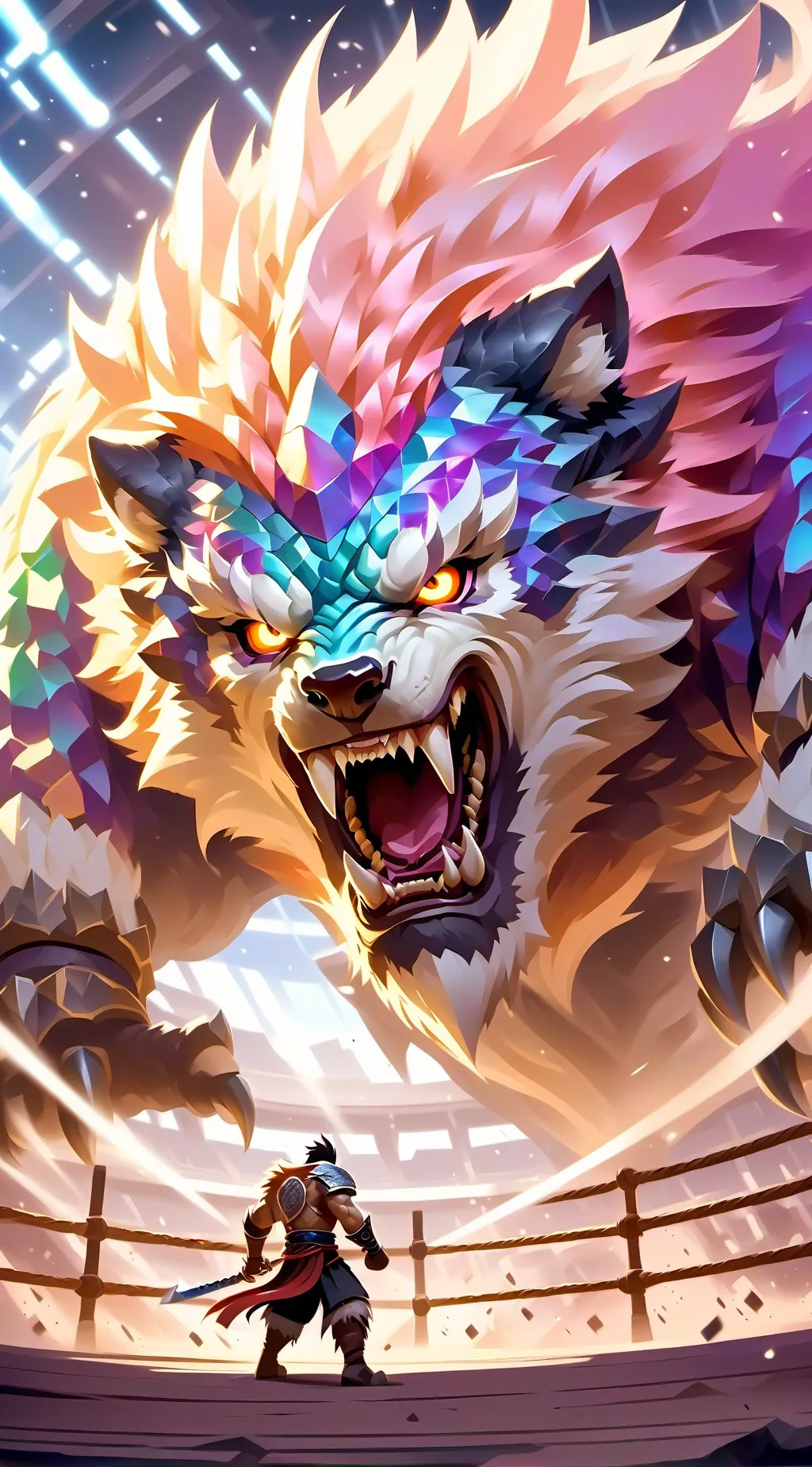ai character: Beast Brawls background