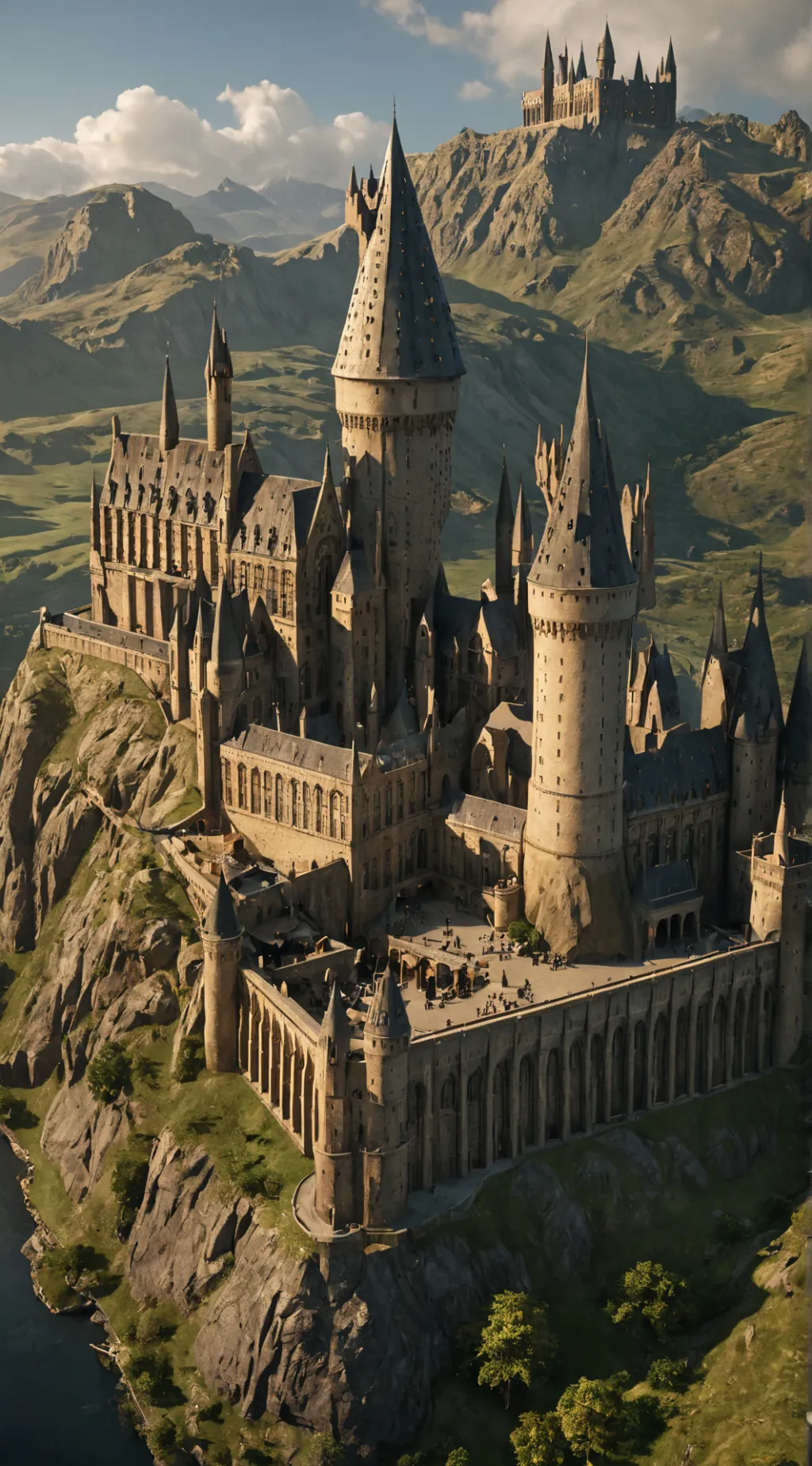 ai character: Hogwarts 1st year. background