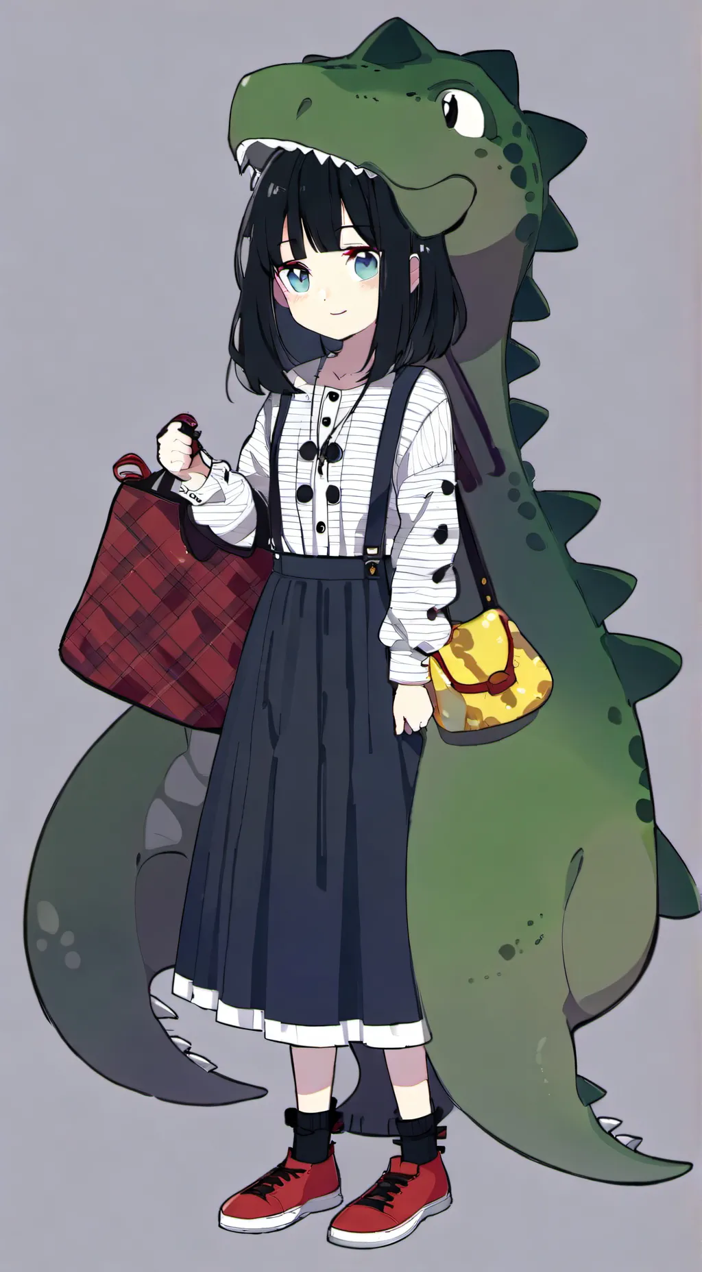ai character: :3SHELLY!:3 background