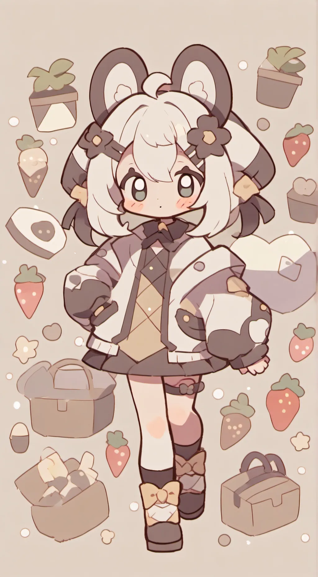 ai character: (Sprunki world!) background