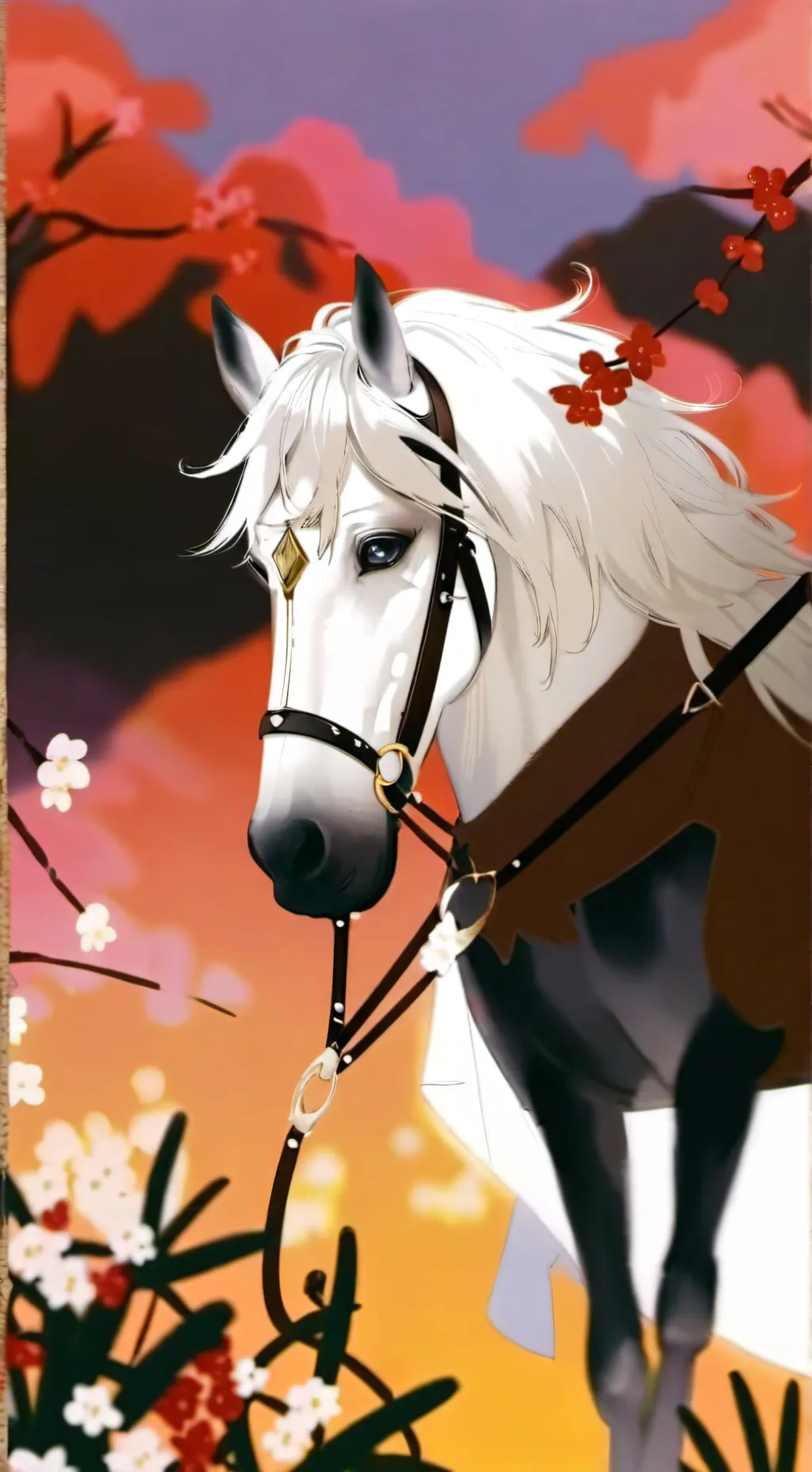 ai character: SPIRIT RIDING RREE background