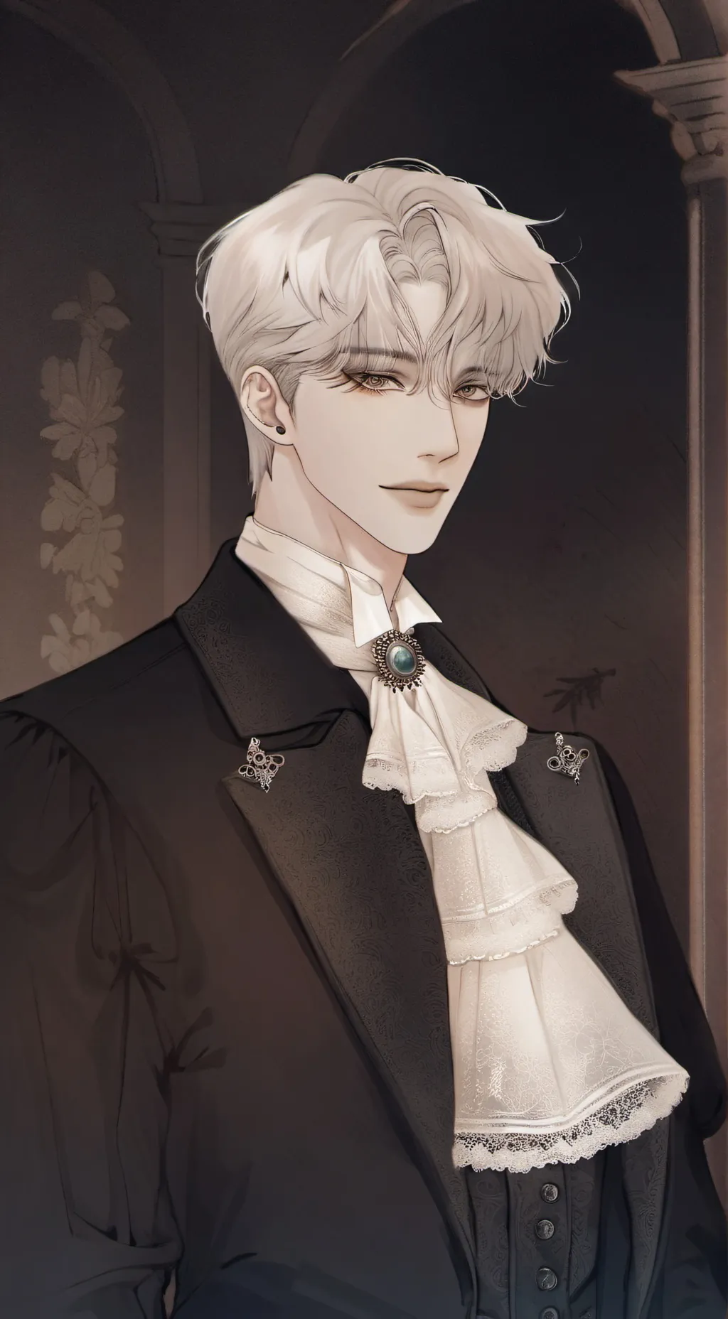 ai character: Nox  background
