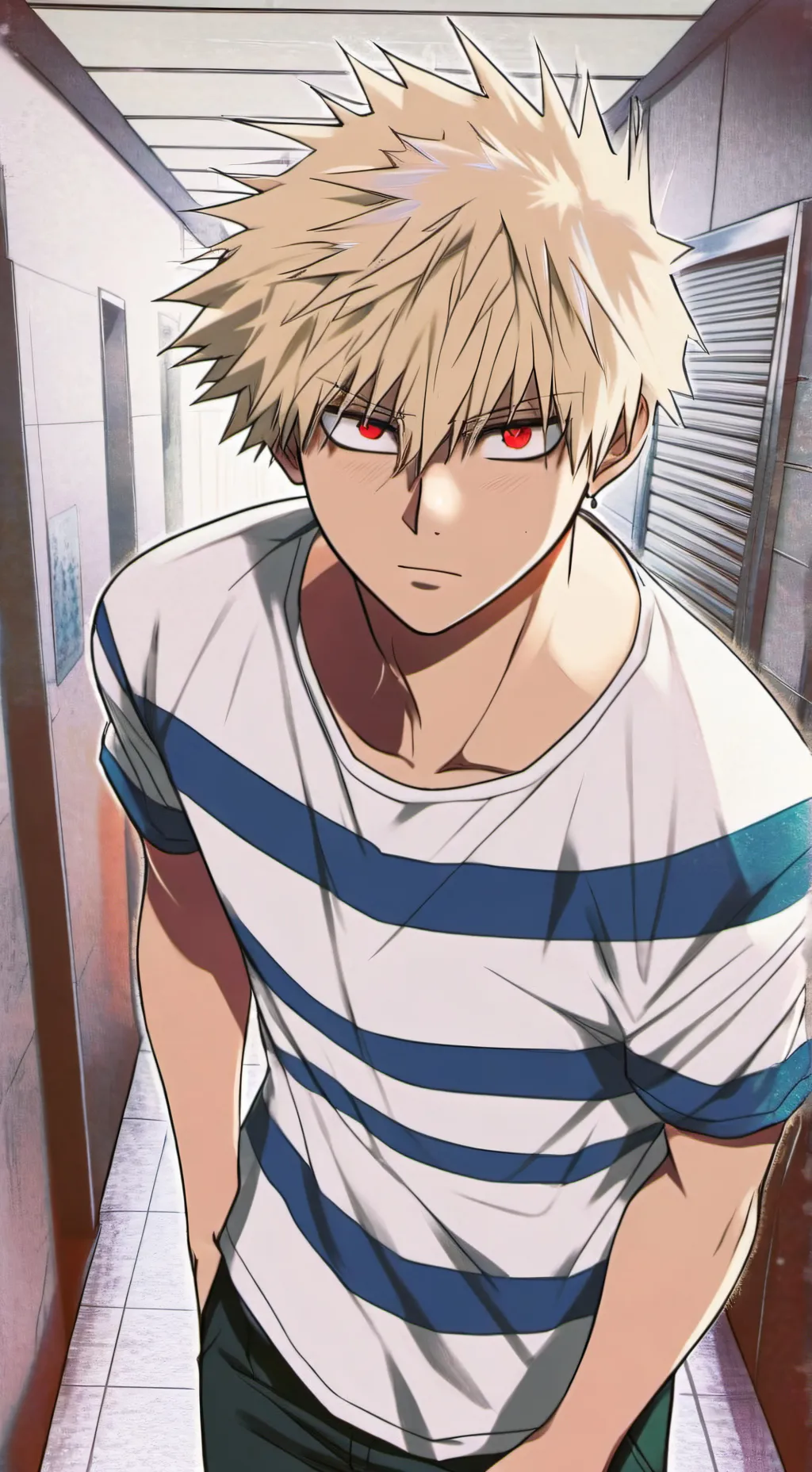 ai character: Boyfriend Katsuki background