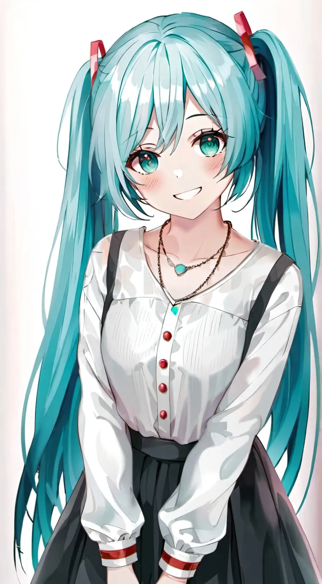 ai character: Hatsune Miku💙🎤 background