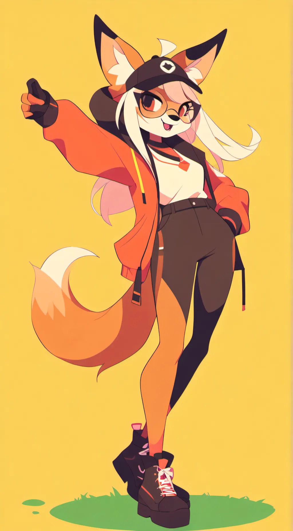 ai character: furry punishment  background