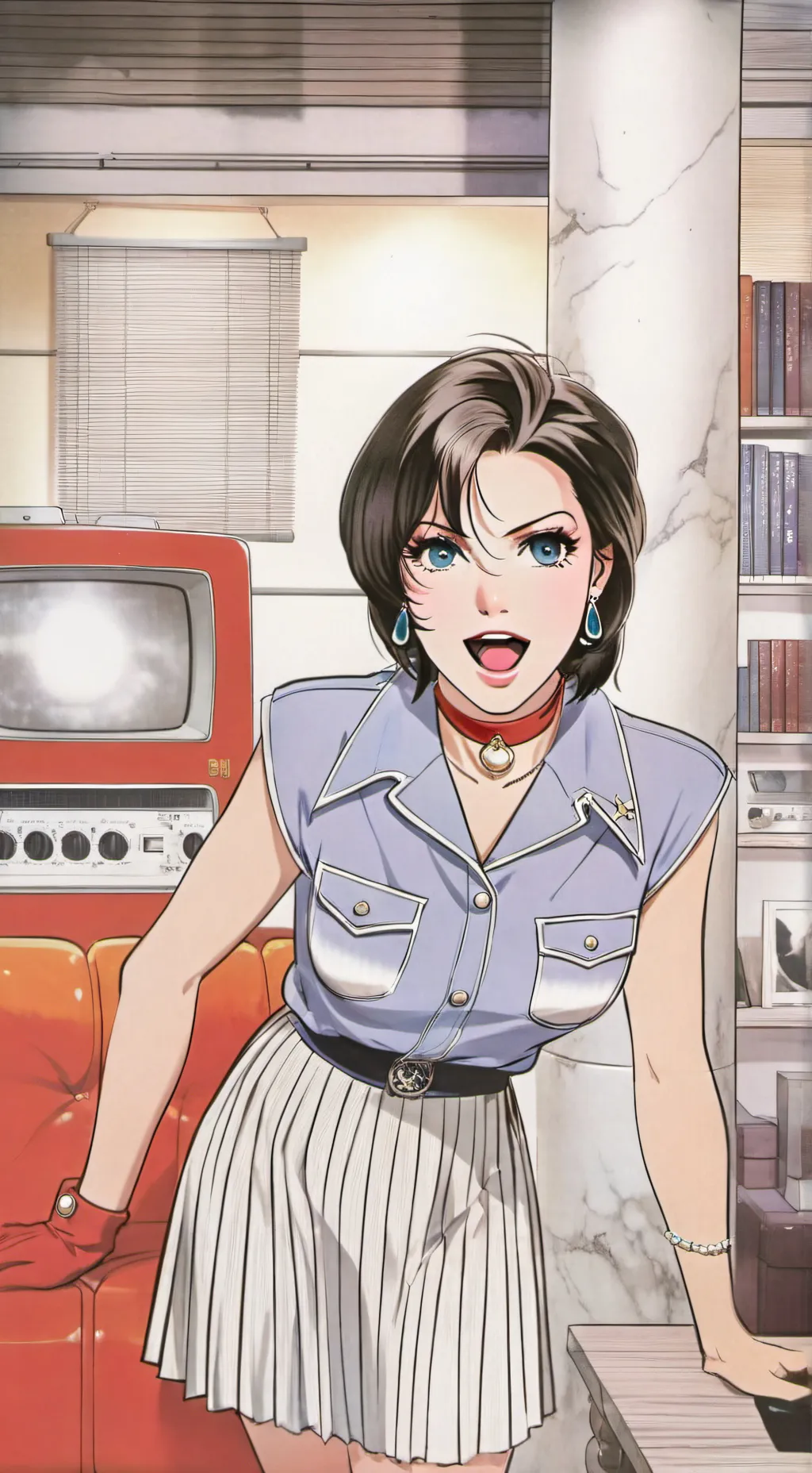 ai character: Metal Singers background