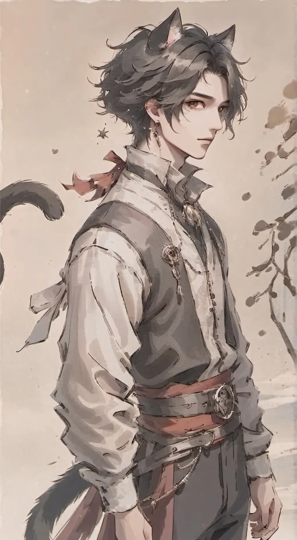 ai character: ding dong background