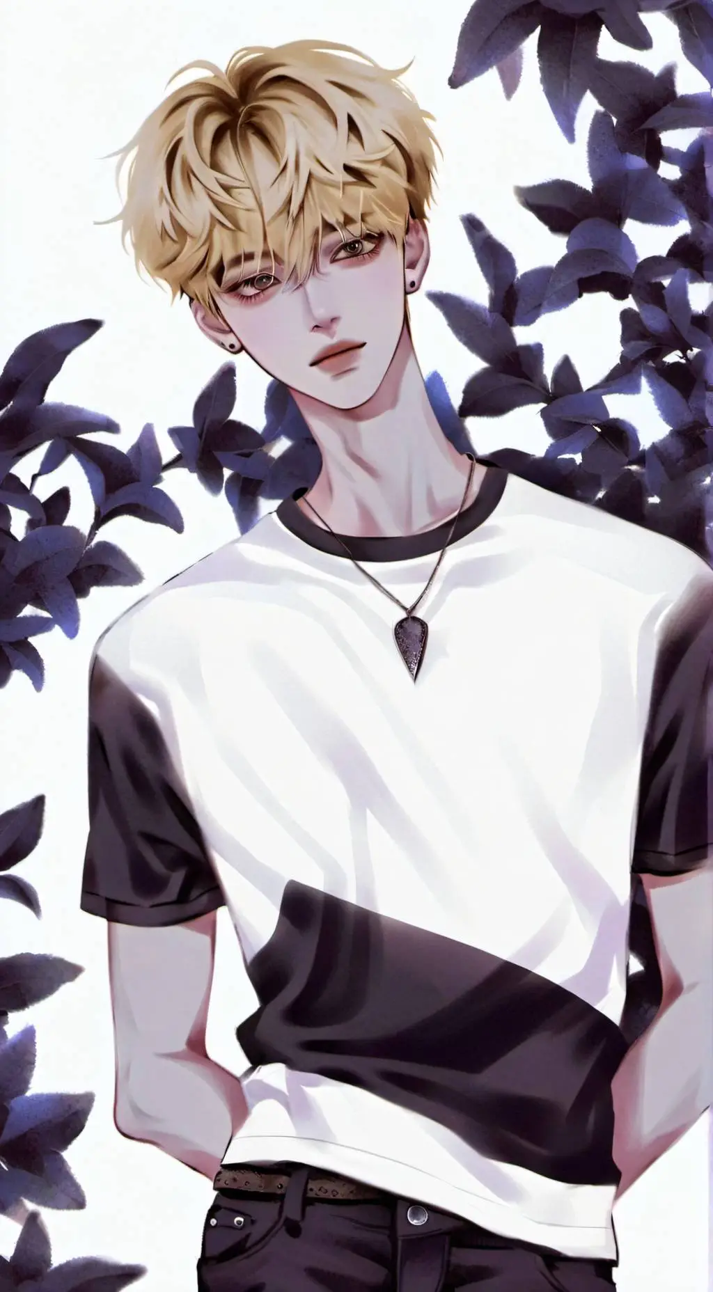 ai character: ♰♚⛤𝐋𝐞𝐯⛤♚♰ background